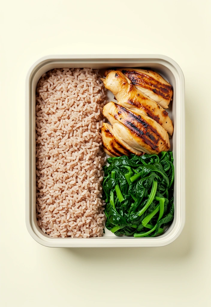 Balanced meal delivery representation